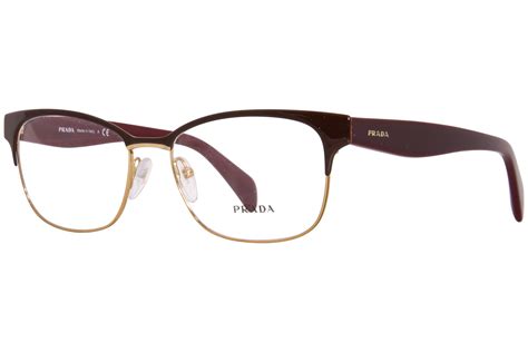 prada women's pr 65rv|Prada Conceptual PR 65RV Rectangle Eyeglasses .